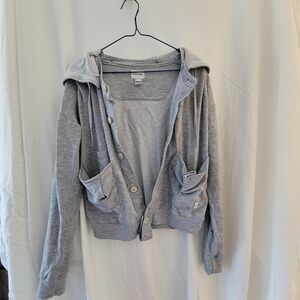 Y2K Hoodie w/ detachable hood, Diesel, size SML